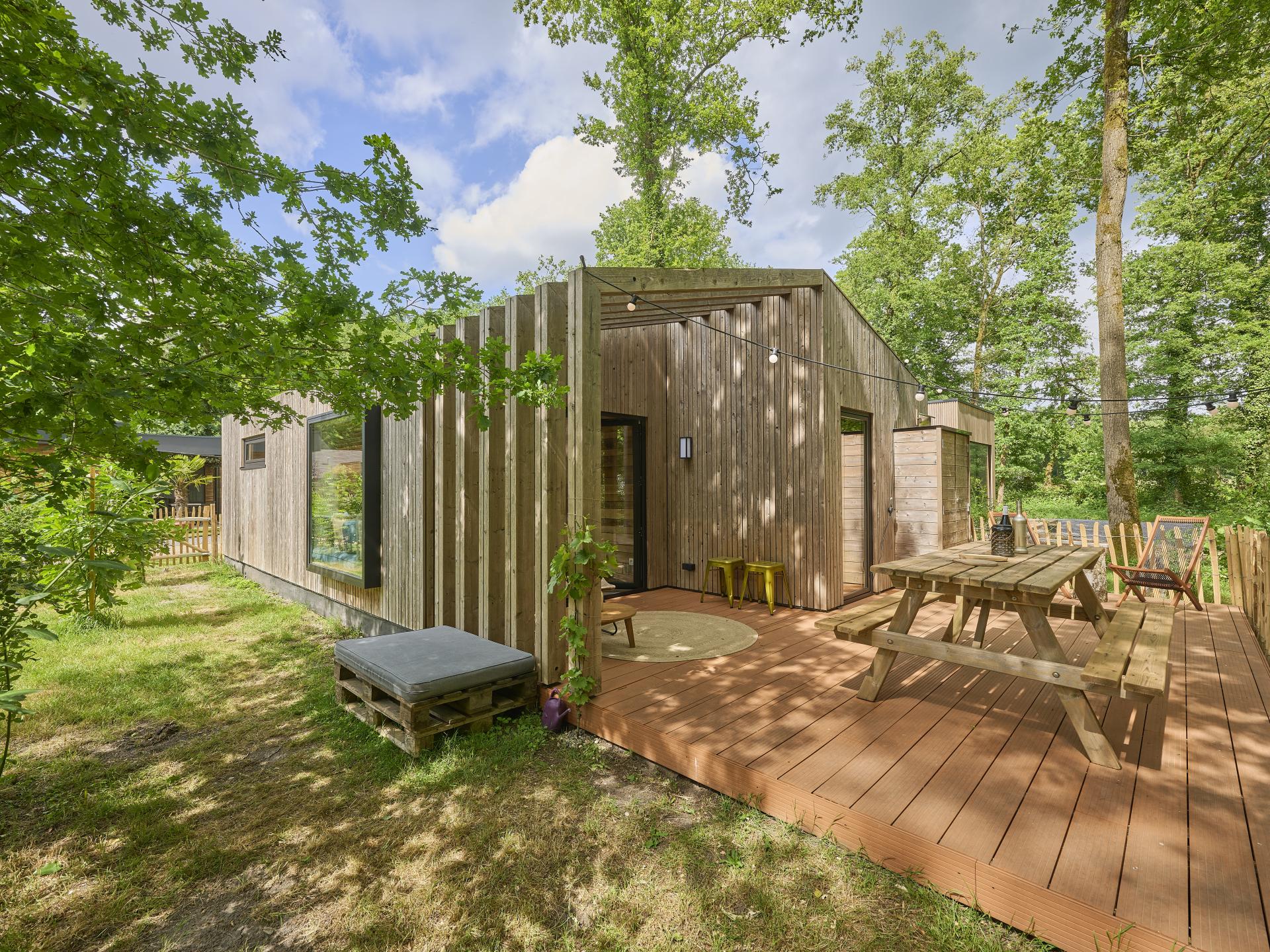 Prachtig chalet met sauna in de bossen