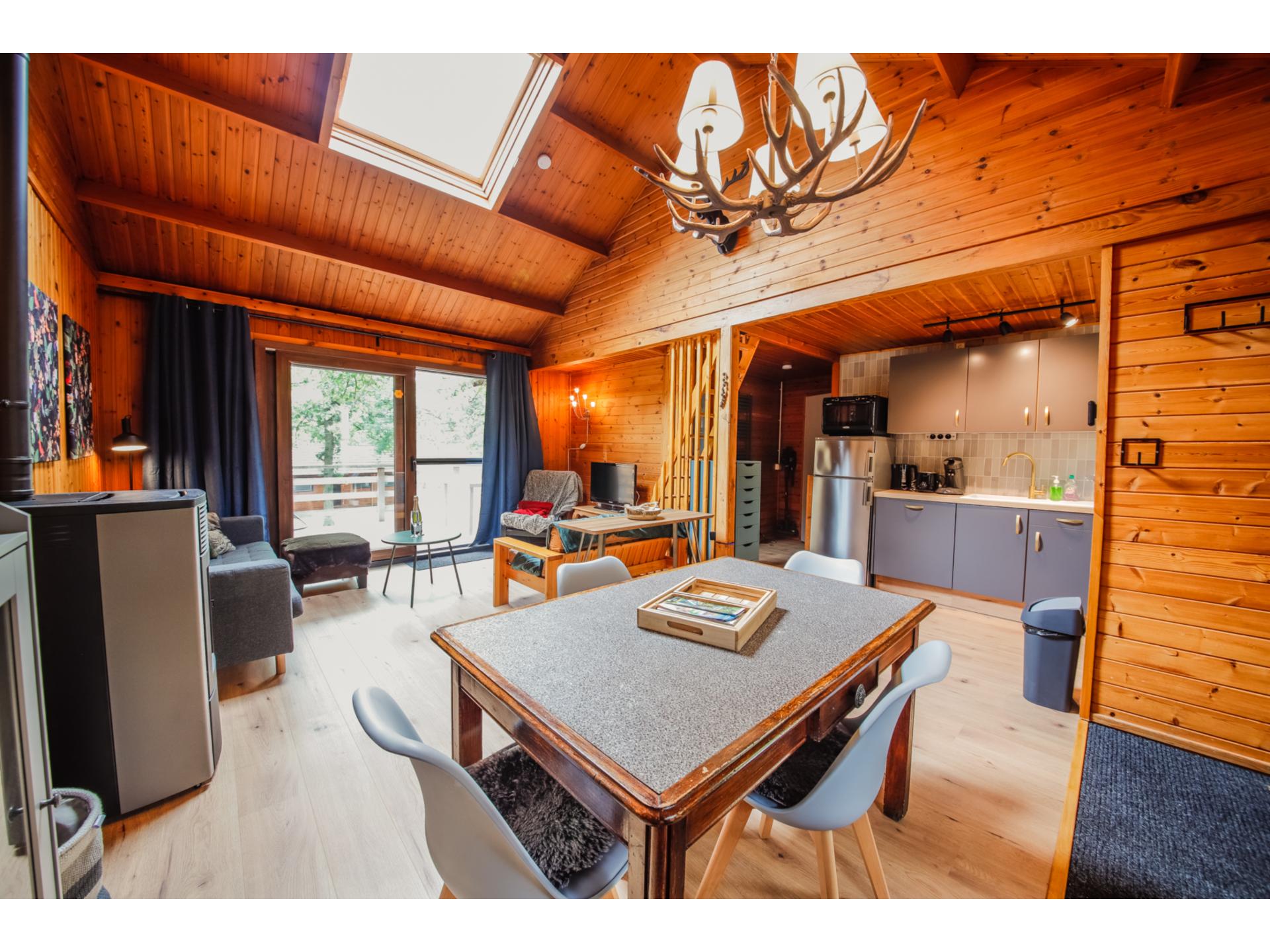 Gezellige chalet op domein Le Bochetay