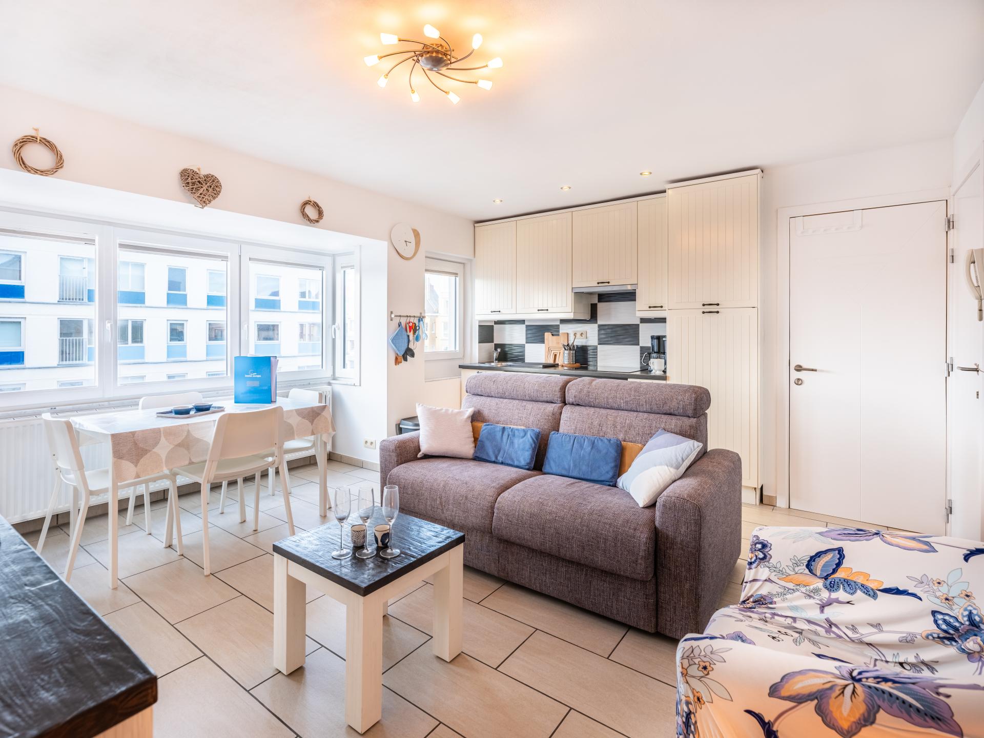 Gerenoveerd appartement in hartje Koksijde