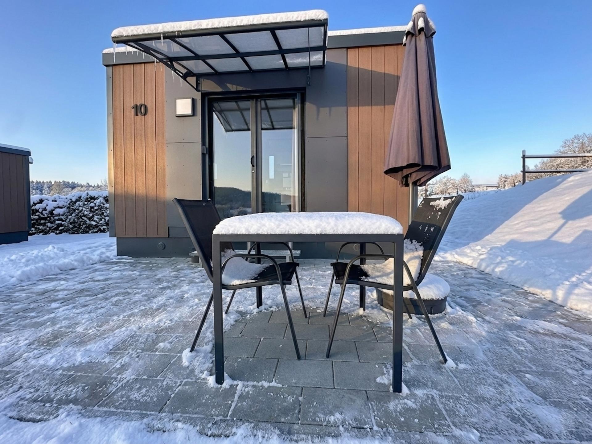 Feriendorf Seeblick – Tiny chalet aan het meer